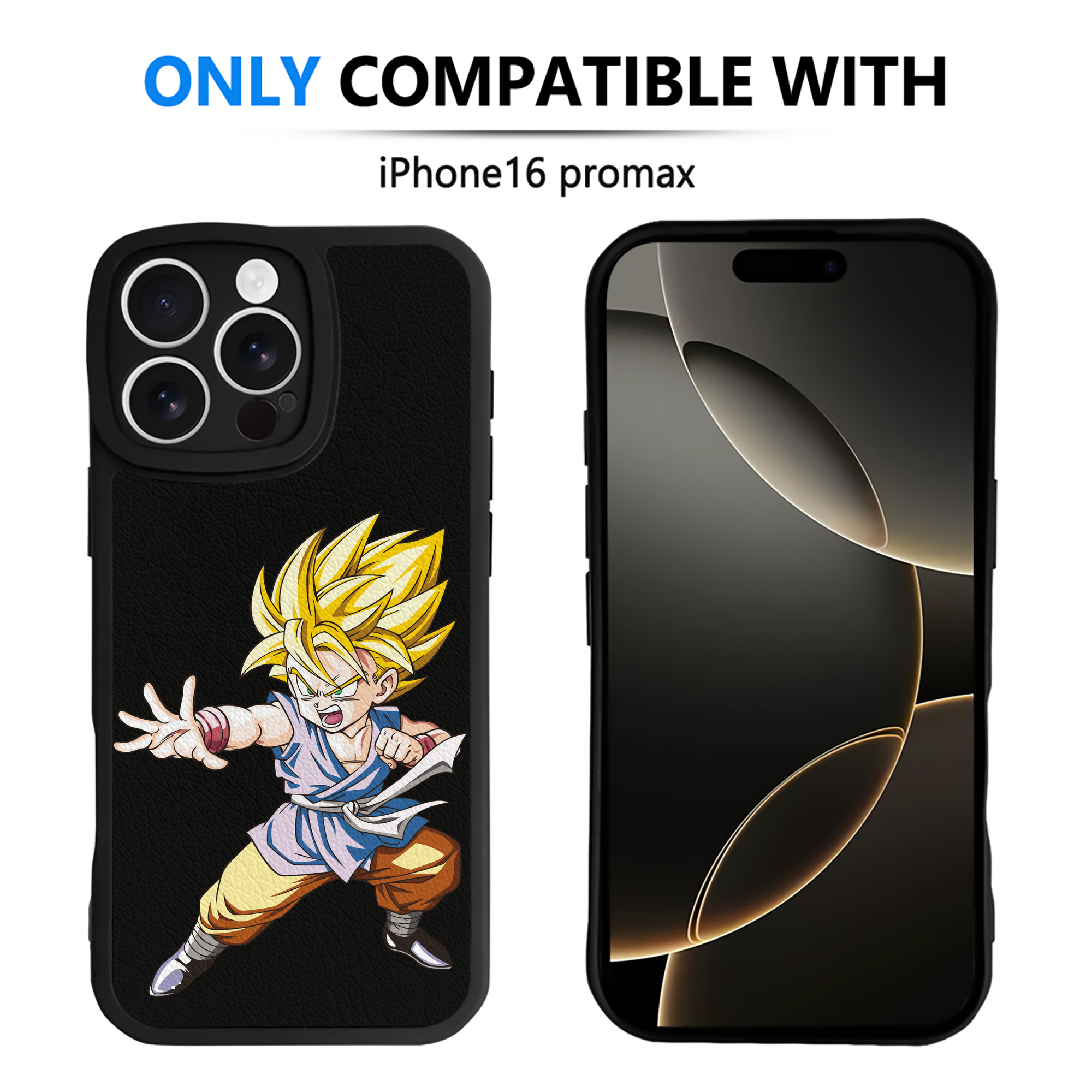 （画像用） ドラゴンボール ベジット DRAGON BALL Vegetto 【iPhone 16シリーズ対応】シリコンスマホケース（レザー調） 材質：シリコン